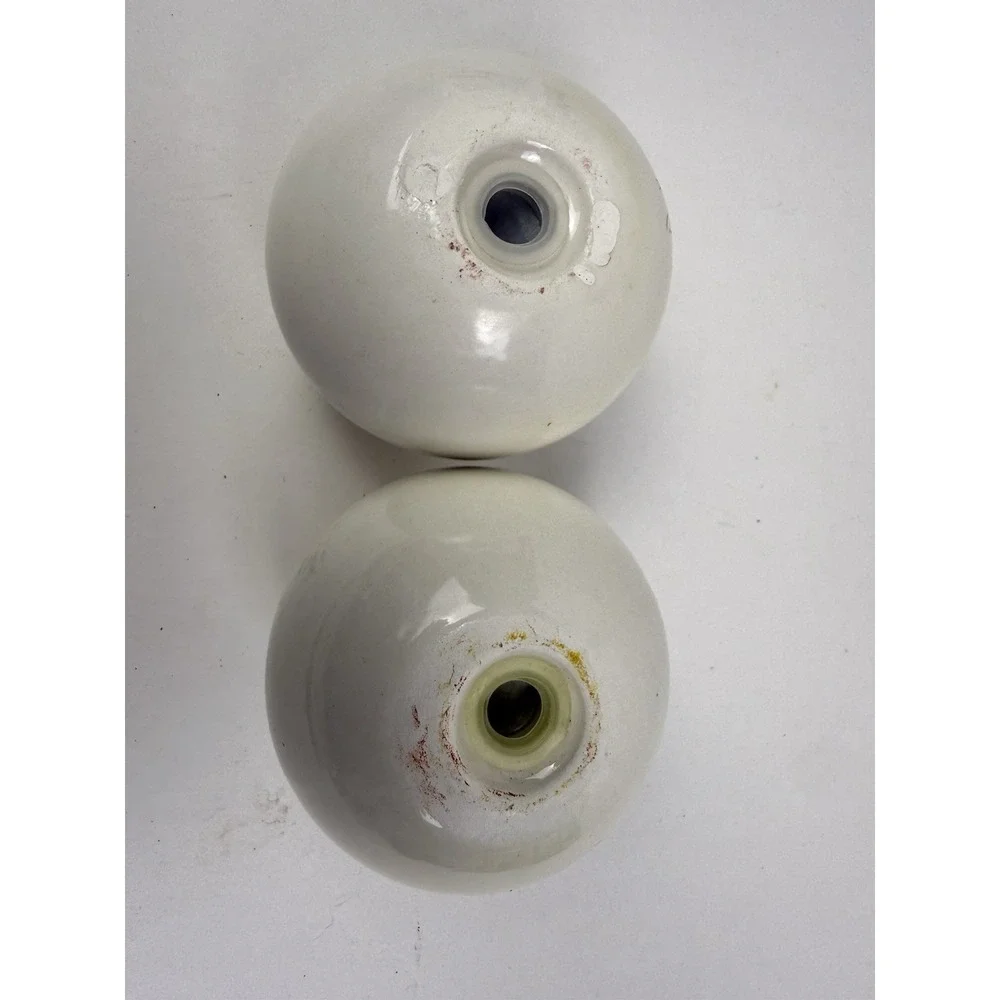 Bloodshot Eyeballs Salt And Pepper Shakers Green and Yellow Halloween